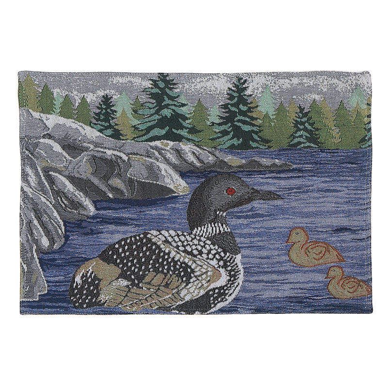 Napperon tapisserie 13 x 18 po Loon - ensemble de 12