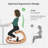 Loal Adjustable Height Ergonomic Kneeling Chair-463958404