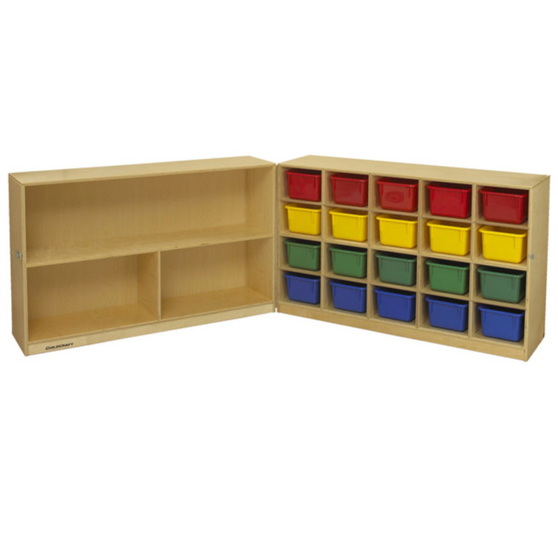 Casier mobile avec plateau