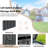 Bantam Interiors 49.41'' W Water Resistant Steel Lockable Deck Box with Wheels-99339425-99339426