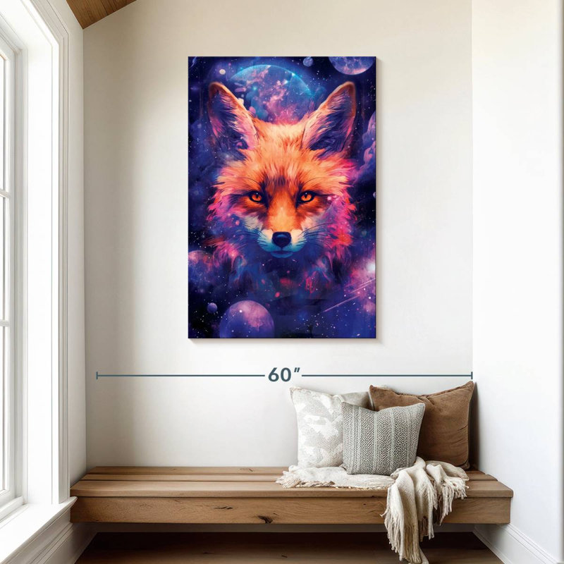 Brampt Cosmic Fox I, 45" H x 30" W