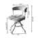 Cordelro Faux Fur Gold Metal Frame Vanity Chair Swivel Task Chair