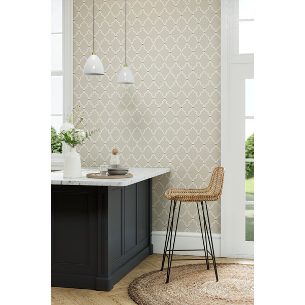Sanderson Empire Trellis 10.05m x 52cm Matte Wallpaper Roll | Wayfair.co.uk