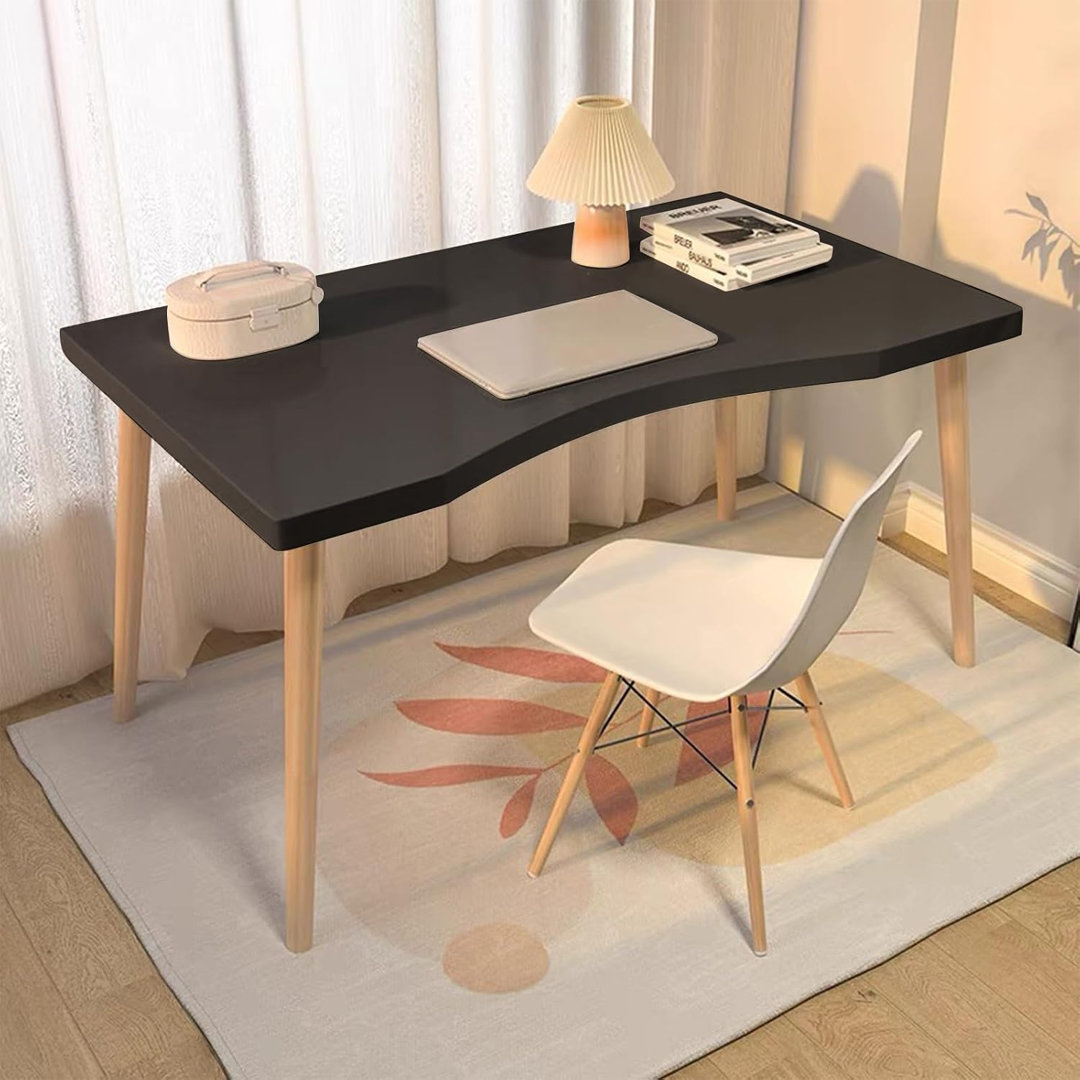 Solid Wood Base Computer Desk