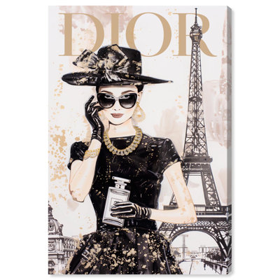 High End Elegance Canvas Print Fashion Art by Art Remedy