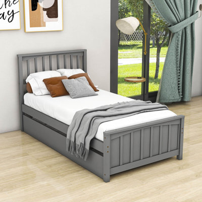 Comyns Twin Platform Bed with Trundle
