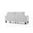 Vegas Faux Leather Square Arm Sofa-22598854