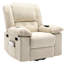  Fauteuil de massage inclinable, fauteuil électrique avec massage et chauffage, position infinie, poche latérale, -486425969