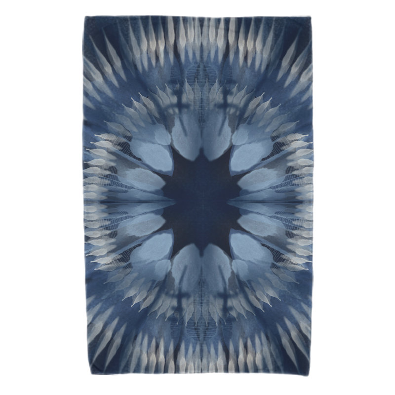 Serviette de plage Alissiya, Bleu marine