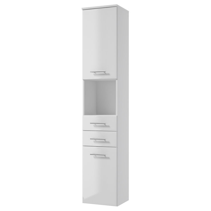 Fowkes Linen Cabinet, White