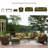 Patrica Outdoor Coffee Table-7001646