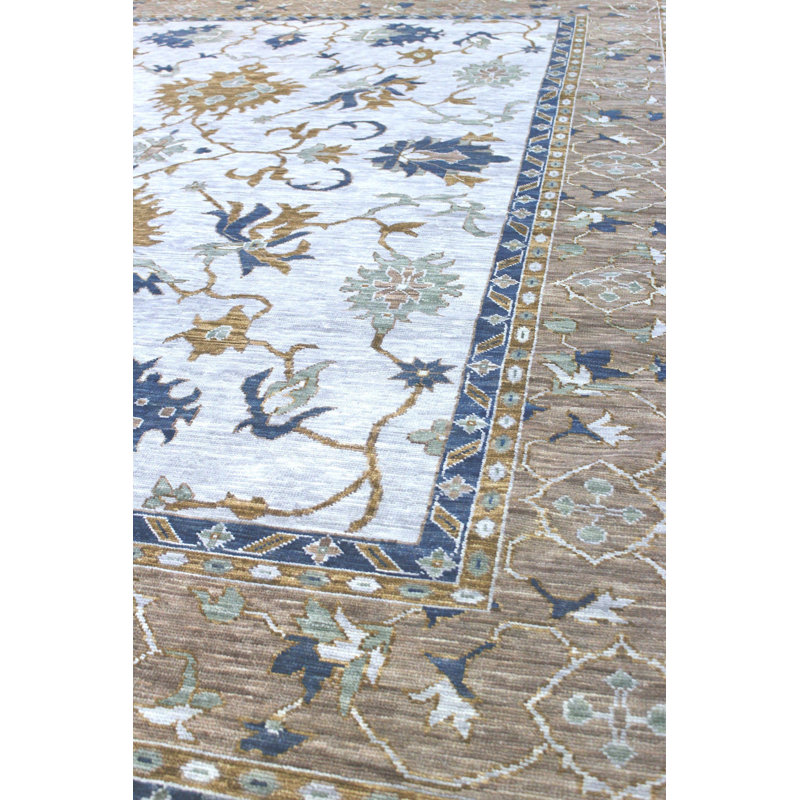 One-of-a-Kind Rectangle 12'4" X 14'11" Area Rug