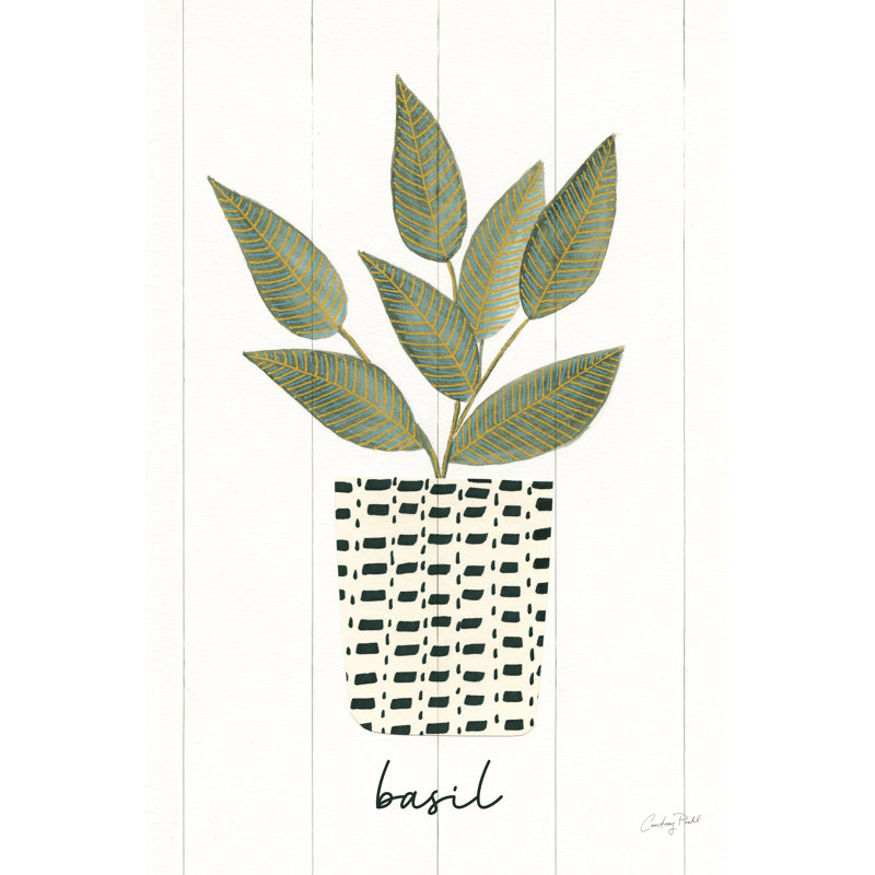 Herb Garden VII - Wrapped Canvas Print, 91cm H x 61cm W