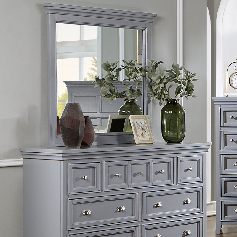 Miroir transitionnel l 40,4 po, gris