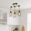 3 - Light Black Pendant