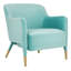 Fauteuil Skye de 72,39 cm de large en velours-1703534046