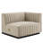 Modway Conjure Channel Tufted Upholstered 6-Piece Sectional Sofa-76353322