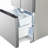 Cosmo 30 in. Vista Collection 17.5 cu. ft. Counter Depth 3-Door French Door Refrigerator, Freezer Drawer, Stainless Steel