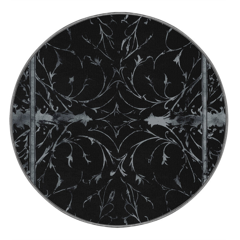 Smoky Twilight Rug, Round 3'