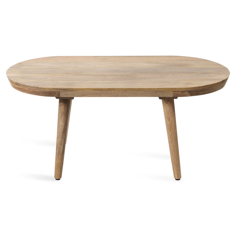 Berenike Oval Coffee Table with Tapered Legs | Wayfair