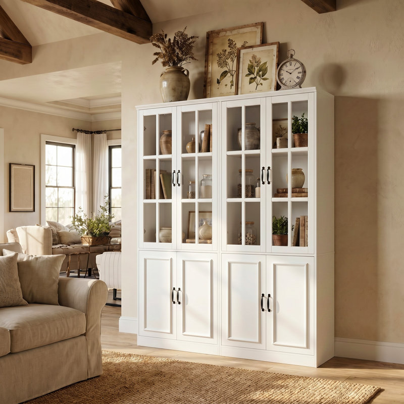 Arel 78.7" H x 31.5" W Standard Bookcase