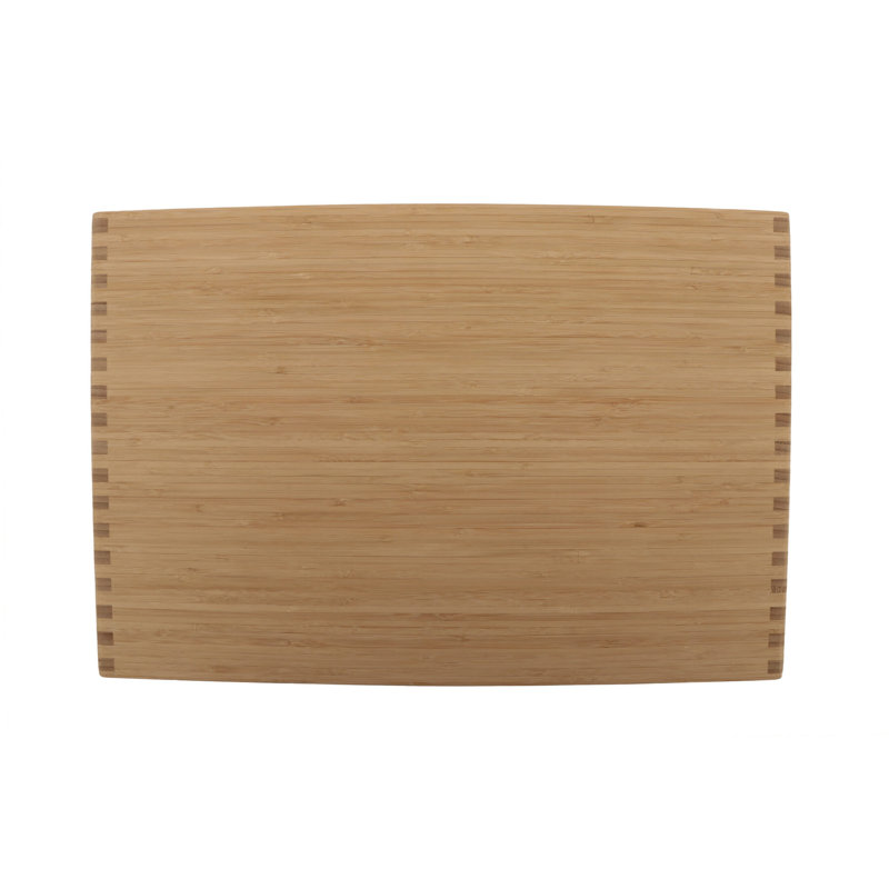 Natural Bamboo Square Tiered Display Riser