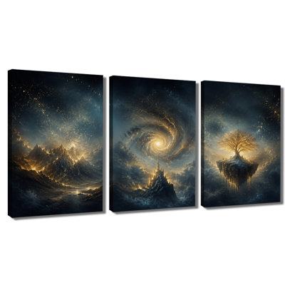 Impression sur toile 3 panneaux