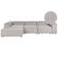 Alexs 4 Seater Corduroy Corner Sofa -346886455