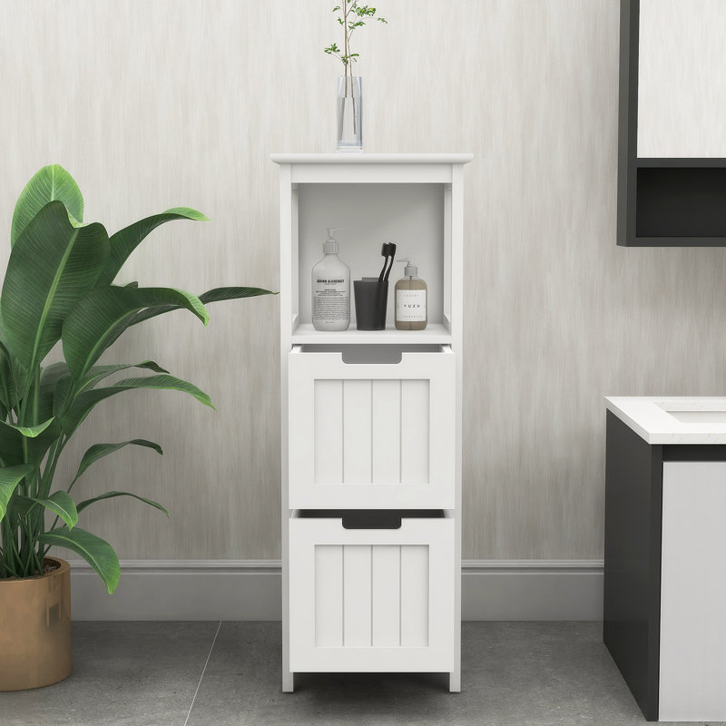 Mdf,Medium Density Fiberboard (Mdf) Freestanding Linen Cabinet