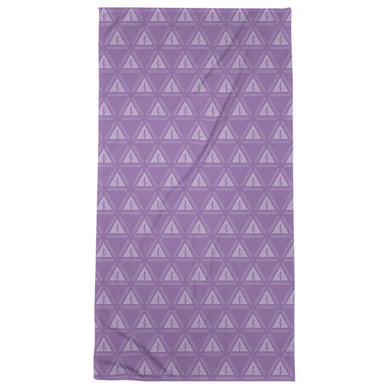 Barbra Bath Towel, Light Violet/Dark Violet