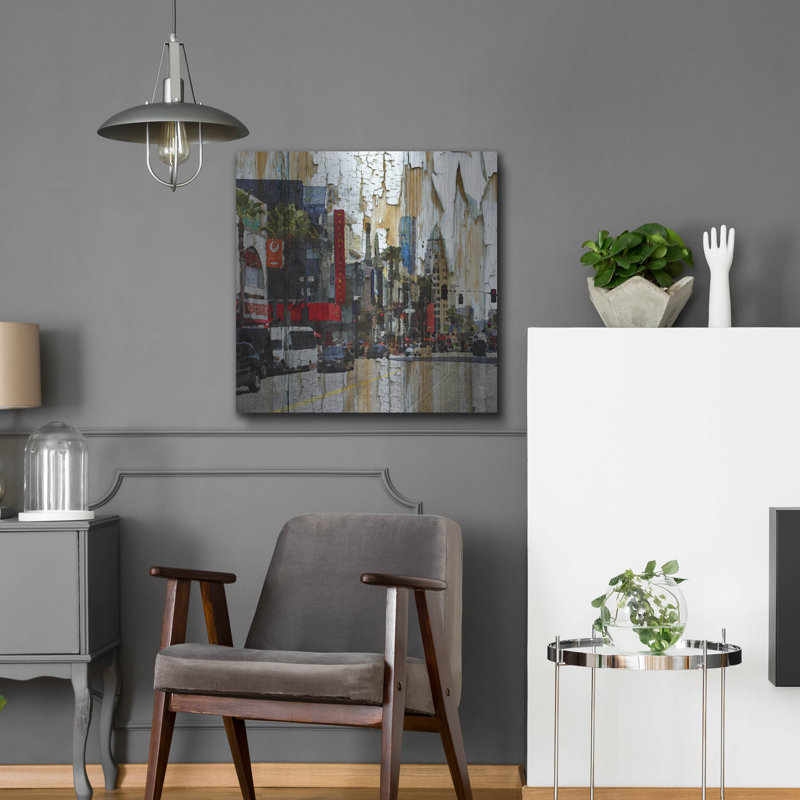 «Hollywood Boulevard» par Irena Orlov, H 24 po x l 24 po