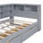 Daybed With Storage Shelf And USB Charging Ports-728622730-728622731