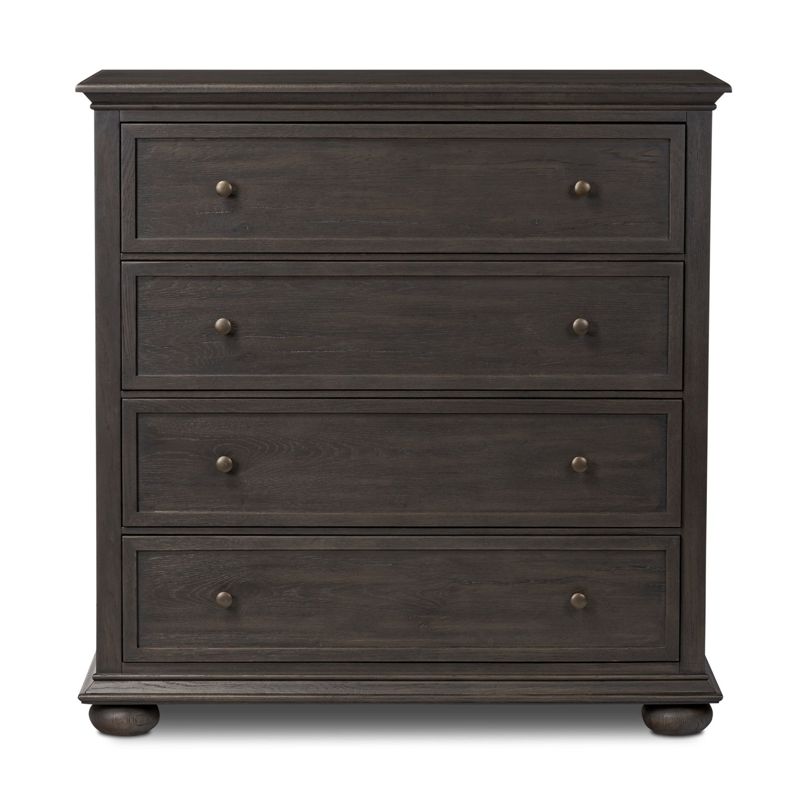 Geoffrey Tall Dresser, Smoked Black