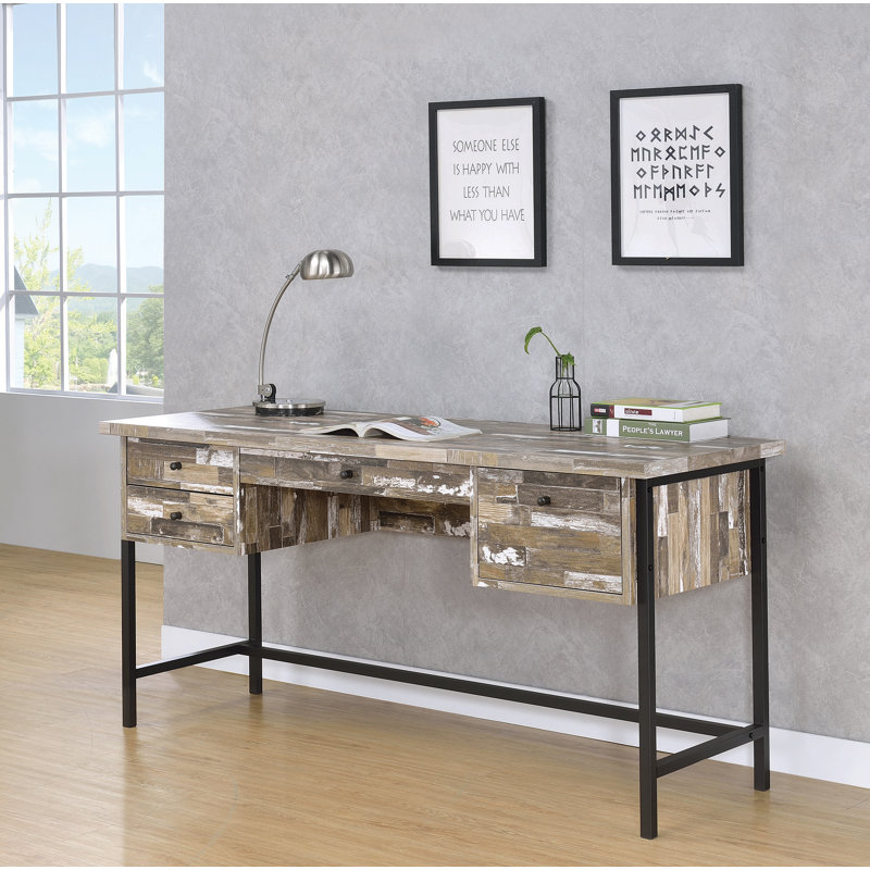 Ramani Metal Base Writing Desk