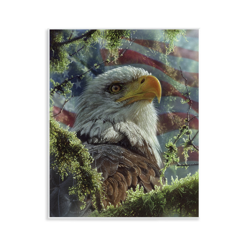 Plaque murale High & Mighty America, conception par Collin Bogle