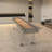 9'Premium Crystal Tempered-Glass Shuffleboard Table