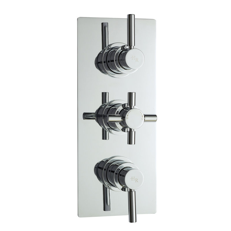 Tec Pura Triple Concealed Shower Valve