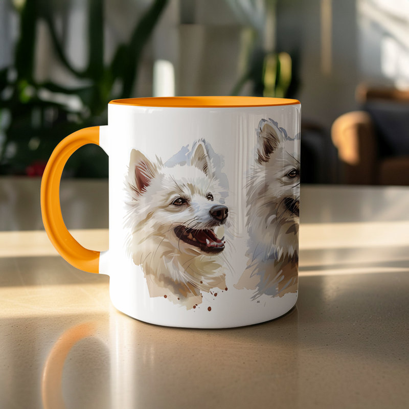 Mug, Orange, 4