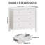Commode moderne avec 3 tiroirs