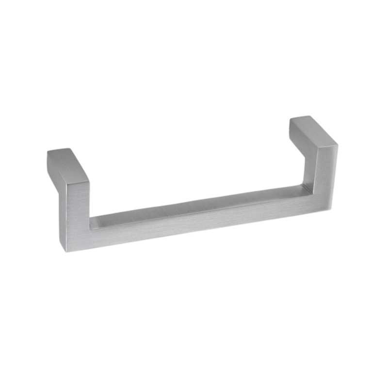 Poignée tombante 4 po Rhombus, Nickel poli, 4"