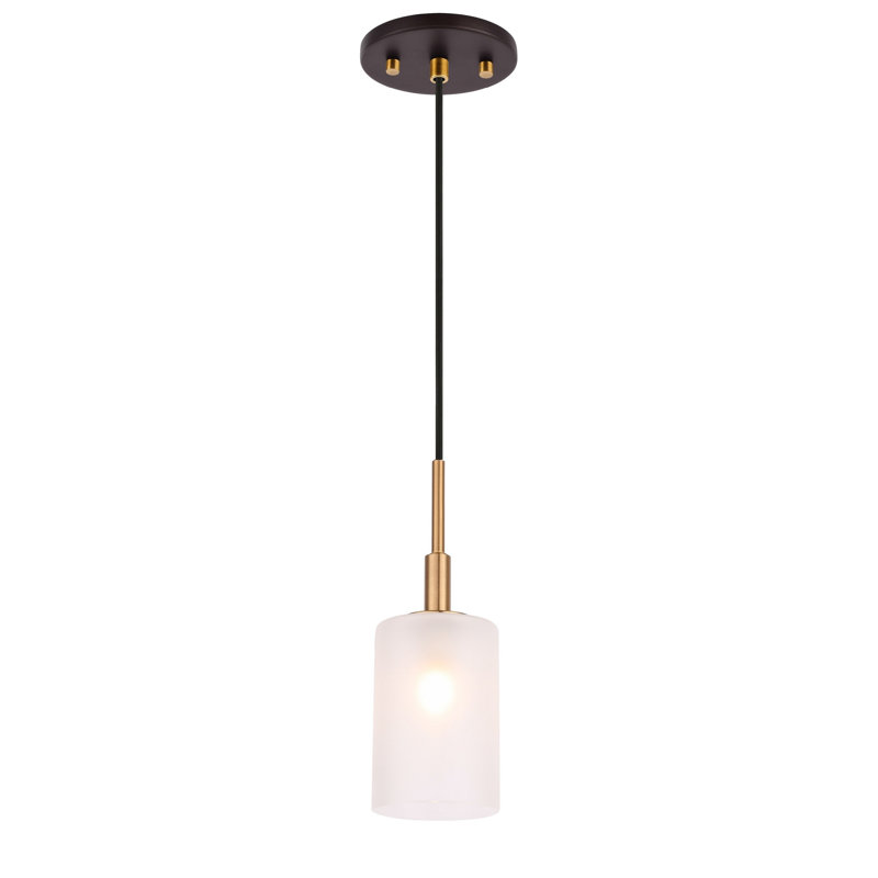 Thiede 1 - Light Single Pendant, Pearl, Brass/Bronze
