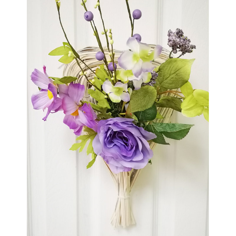 9x6x14 Rose Heart, Purple