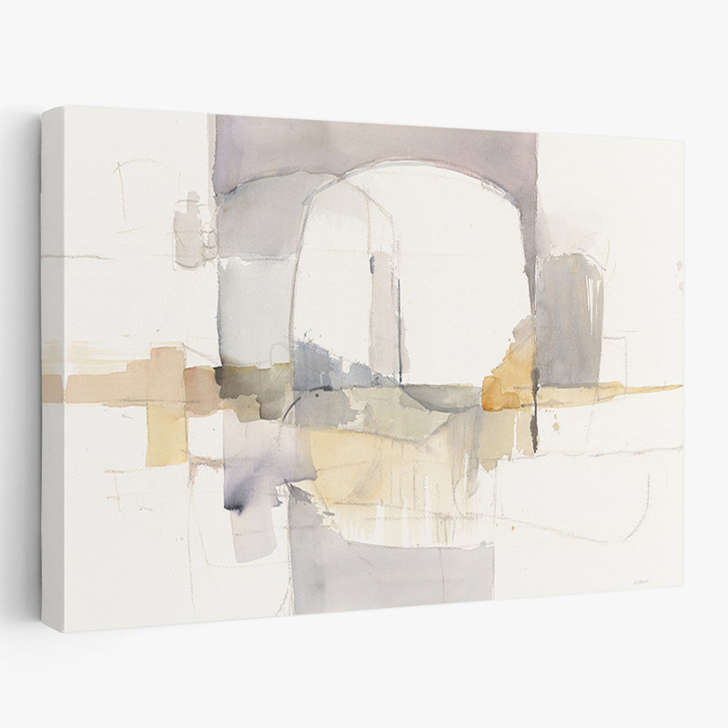 Abstract - Improvisation I, 16" H x 24" W