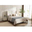 Grand lit tapissier Harper