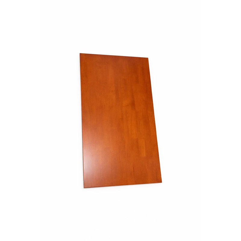 Plateau de table droit en bois sans tablette S&Z TopHand® 23,75 x 45,25 po
