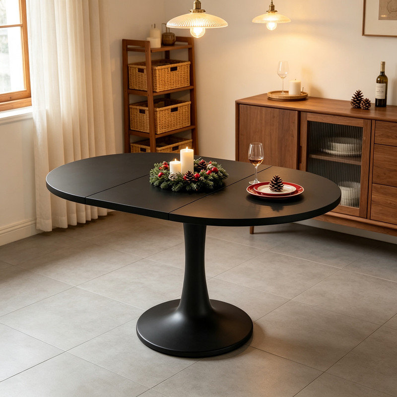 140.01 cm Extendable Dining Table