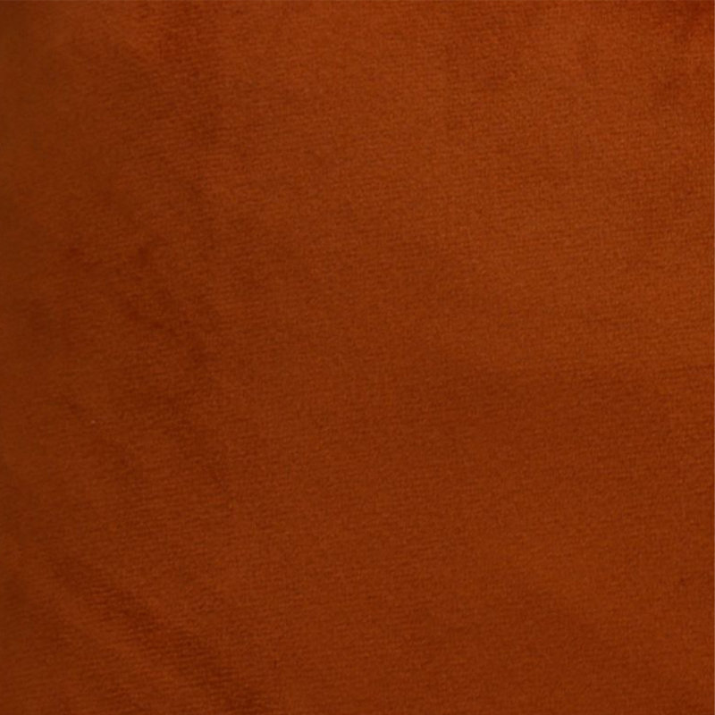 Lew Upholstered Velvet Headboard, Double (4'6), Orange