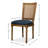 20 " H Upholstered Ash Solid Wood Side Chair