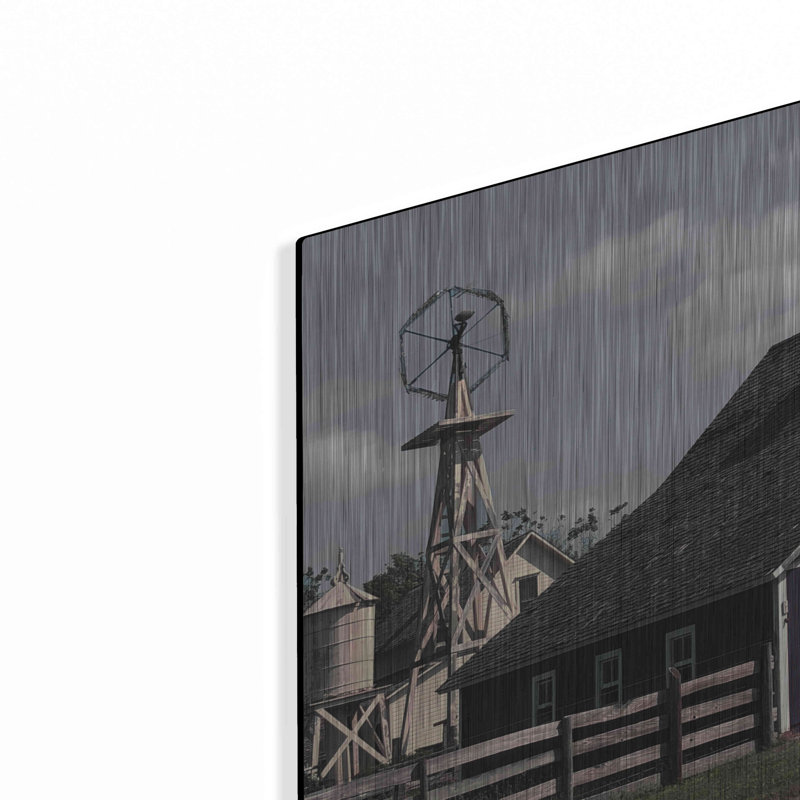 «Blue Barn» par Cindy Jacobs, H 12 po x l 16 po