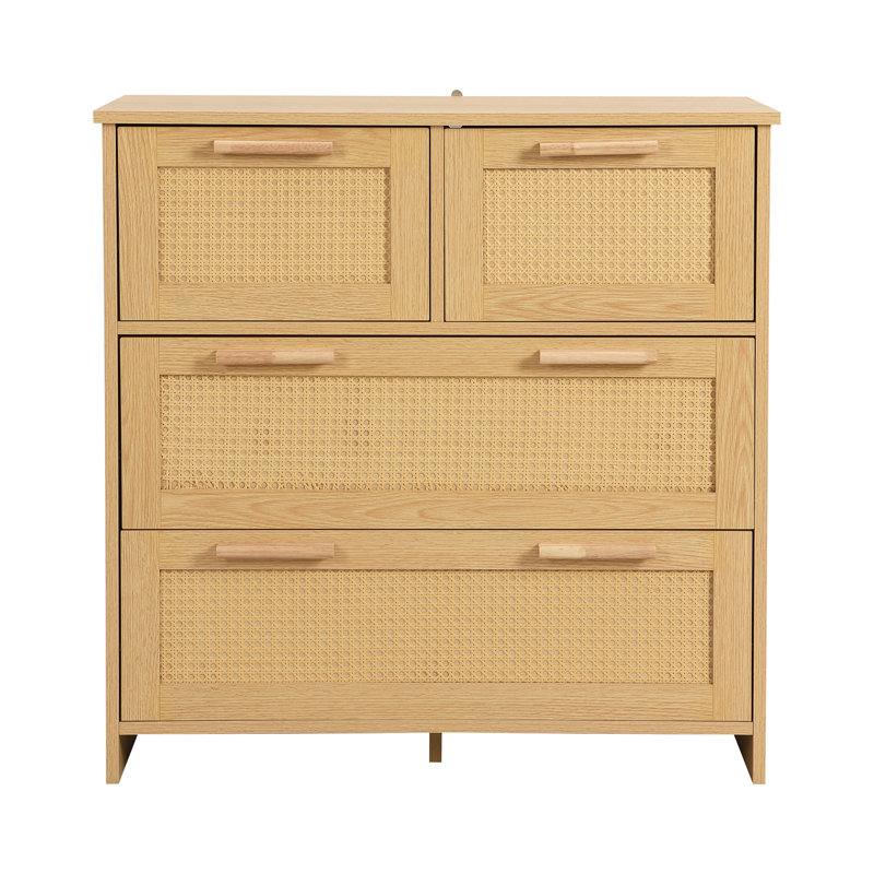 Chest Of Drawers With 4 Drawers, Brown